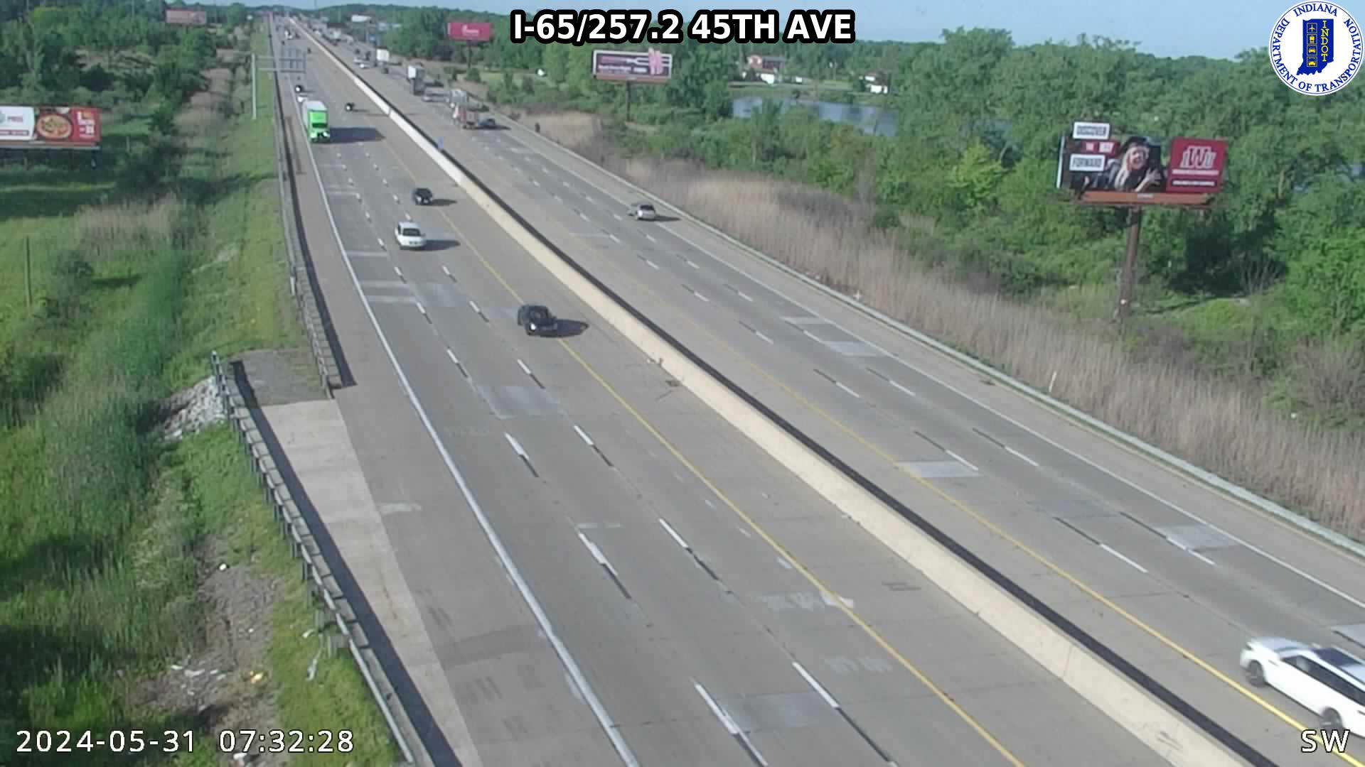Traffic Cam NB I-65 at 49th Ave (+0.4 miles)