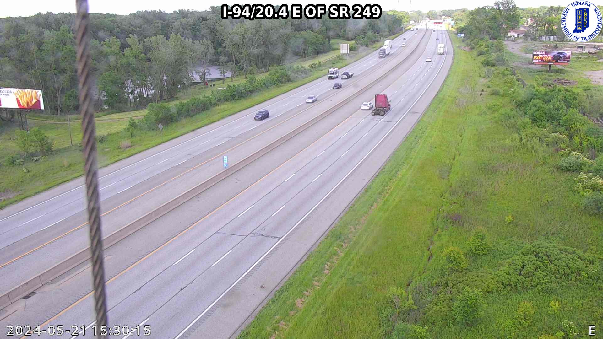 Traffic Cam WB I-94 at IN-149 (+0.9 miles)