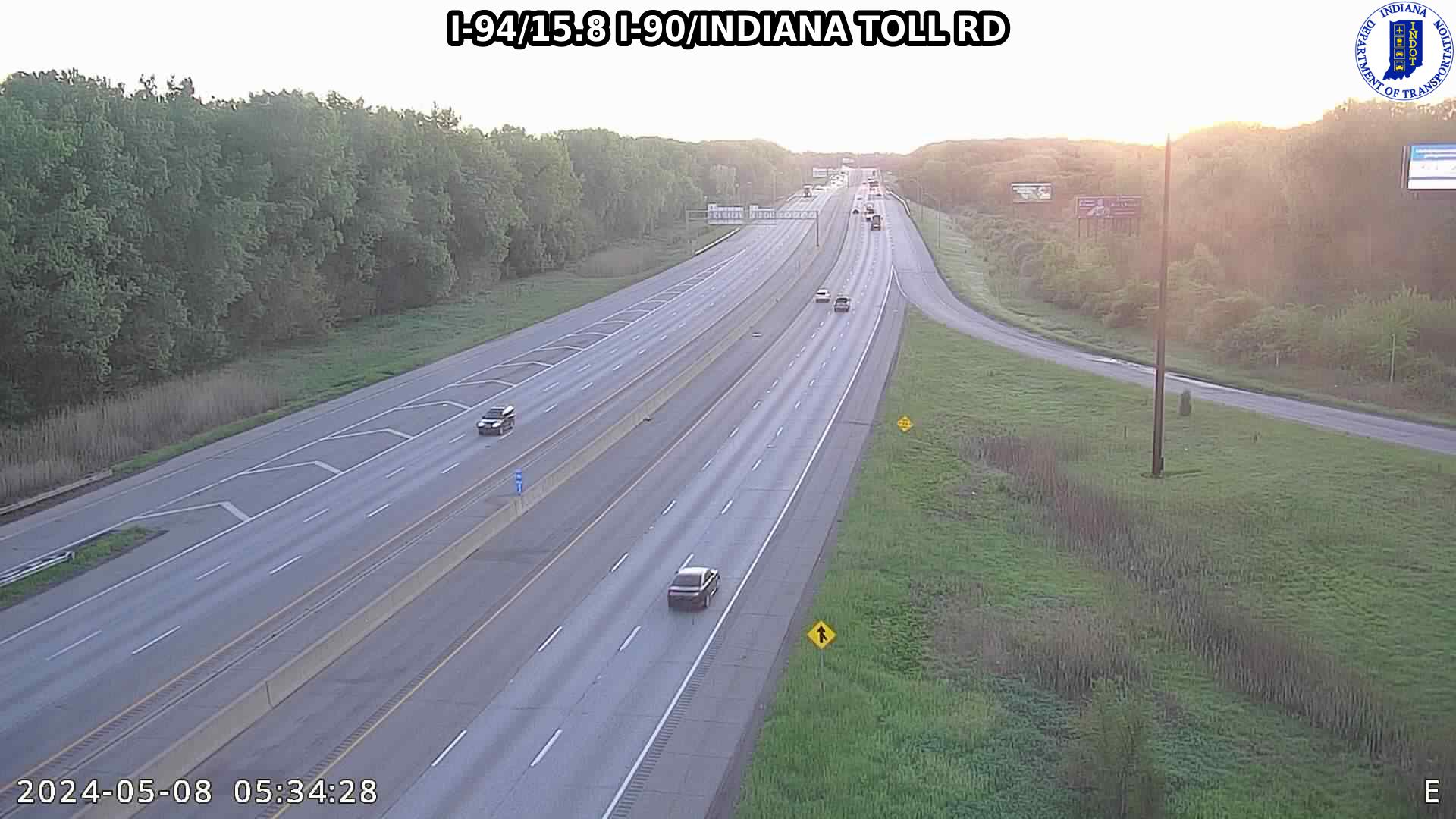 camera snapshot for WB I-94 at I-80 (+0.1 miles)