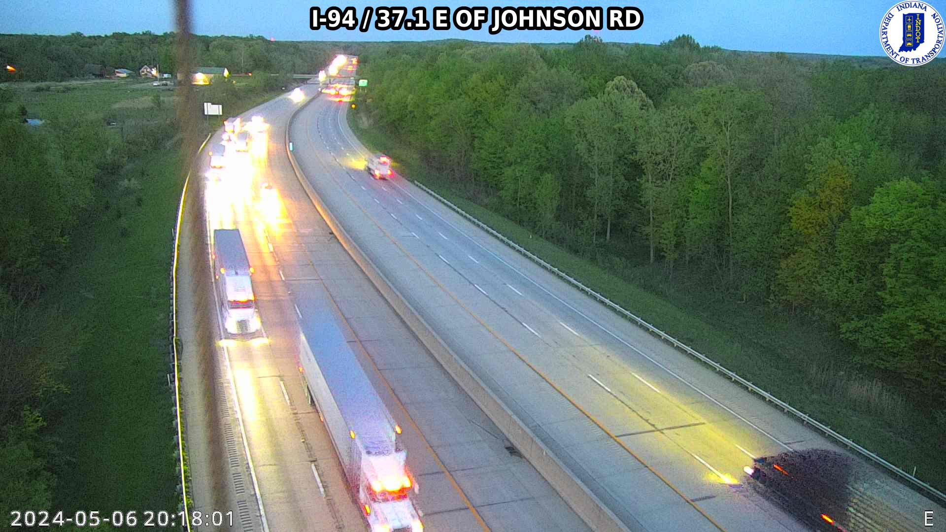 camera snapshot for WB I-94 at Johnson Rd (+0.2 miles)